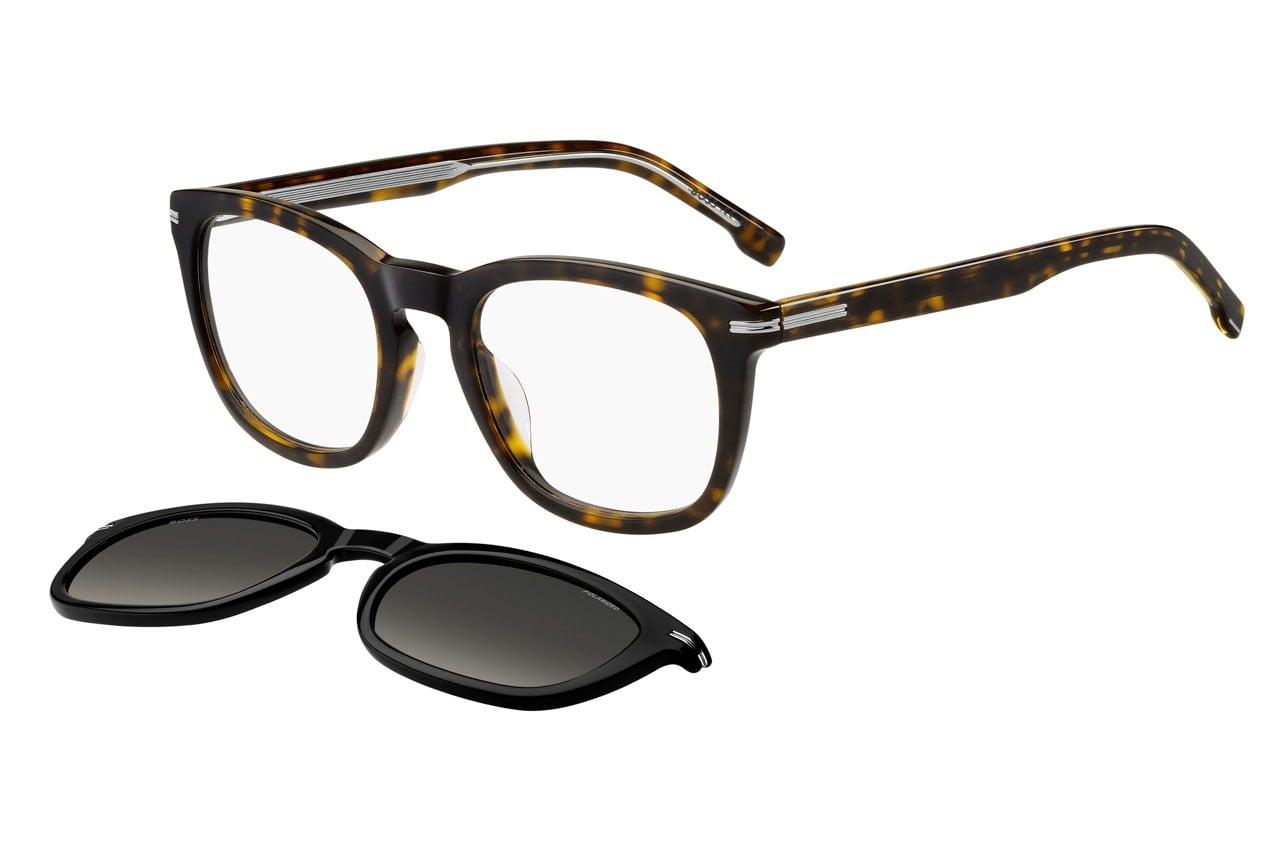 HUGO BOSS FULL WR799 Sunglass — Havana frame — view 1