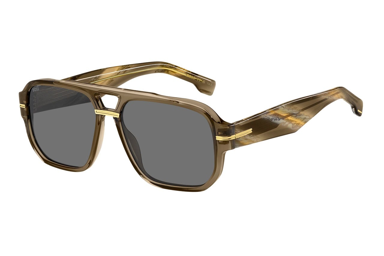 HUGO BOSS BOSS 1718/S 09Q2K Sunglass — Brown frame — view 1