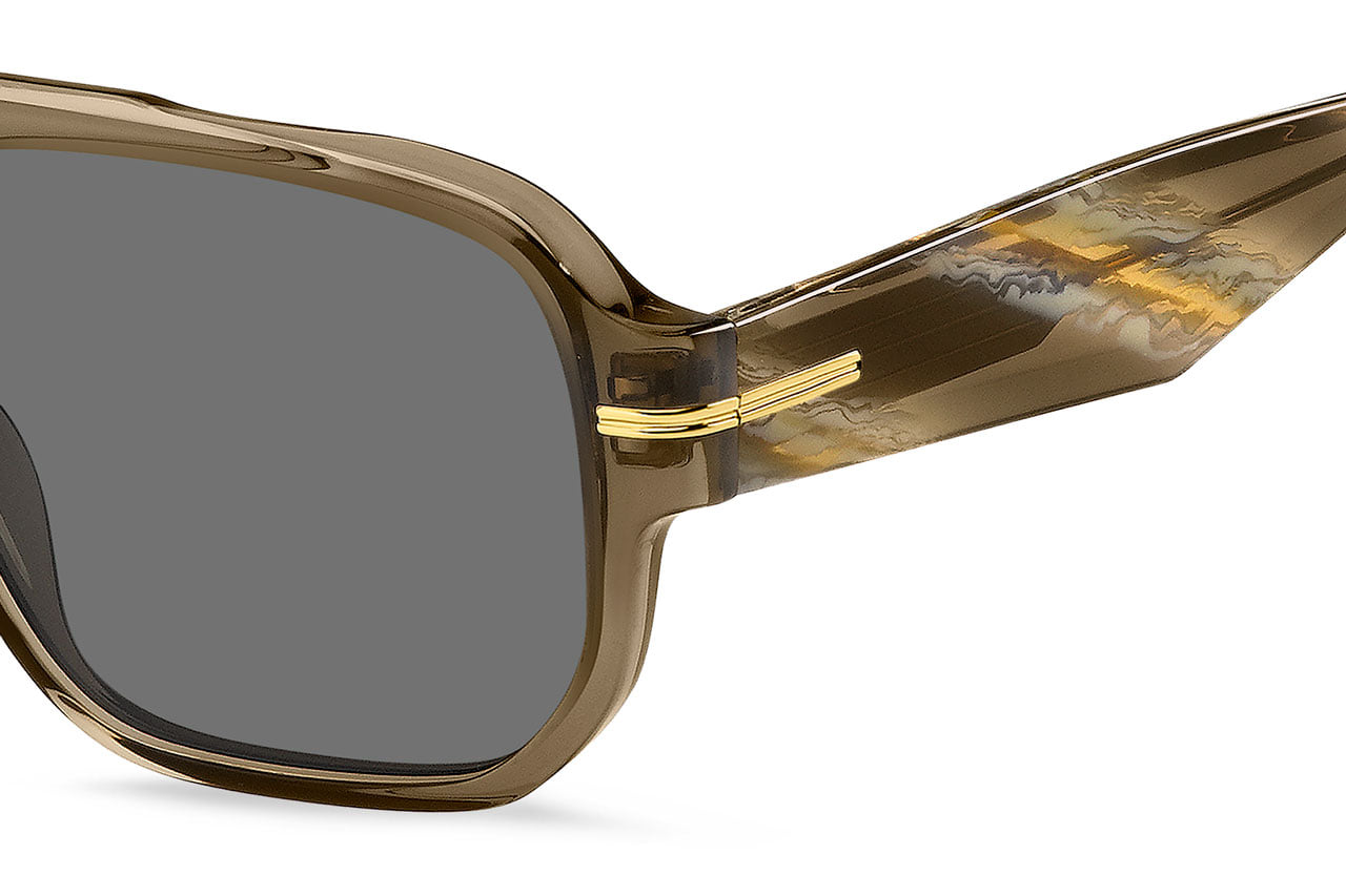HUGO BOSS BOSS 1718/S 09Q2K Sunglass — Brown frame — view 3