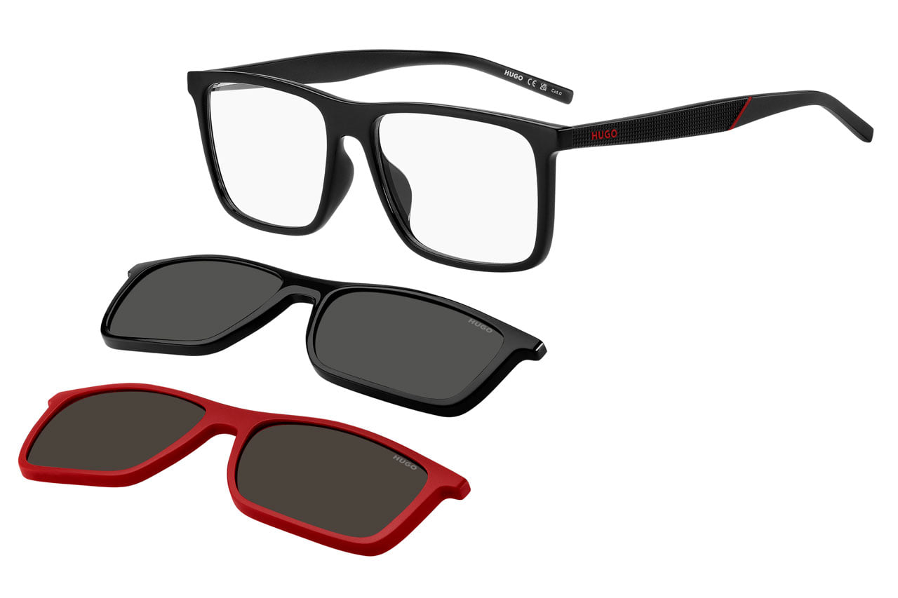 HUGO BOSS HG 1331/G/CS2 OIT99 Sunglass — Black frame — view 3