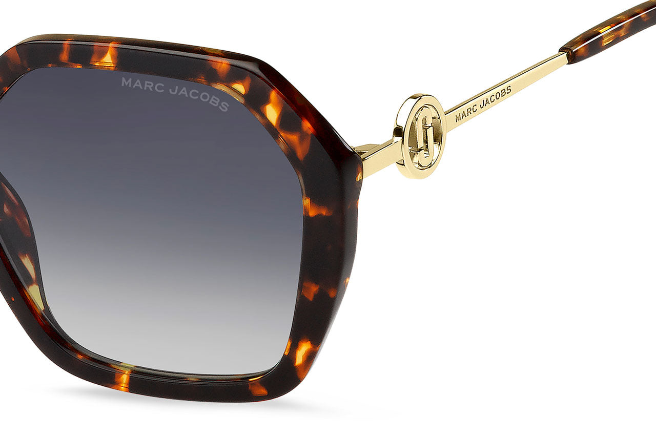 MARC JACOBS 689/S GB Sunglass — Havana frame — view 3