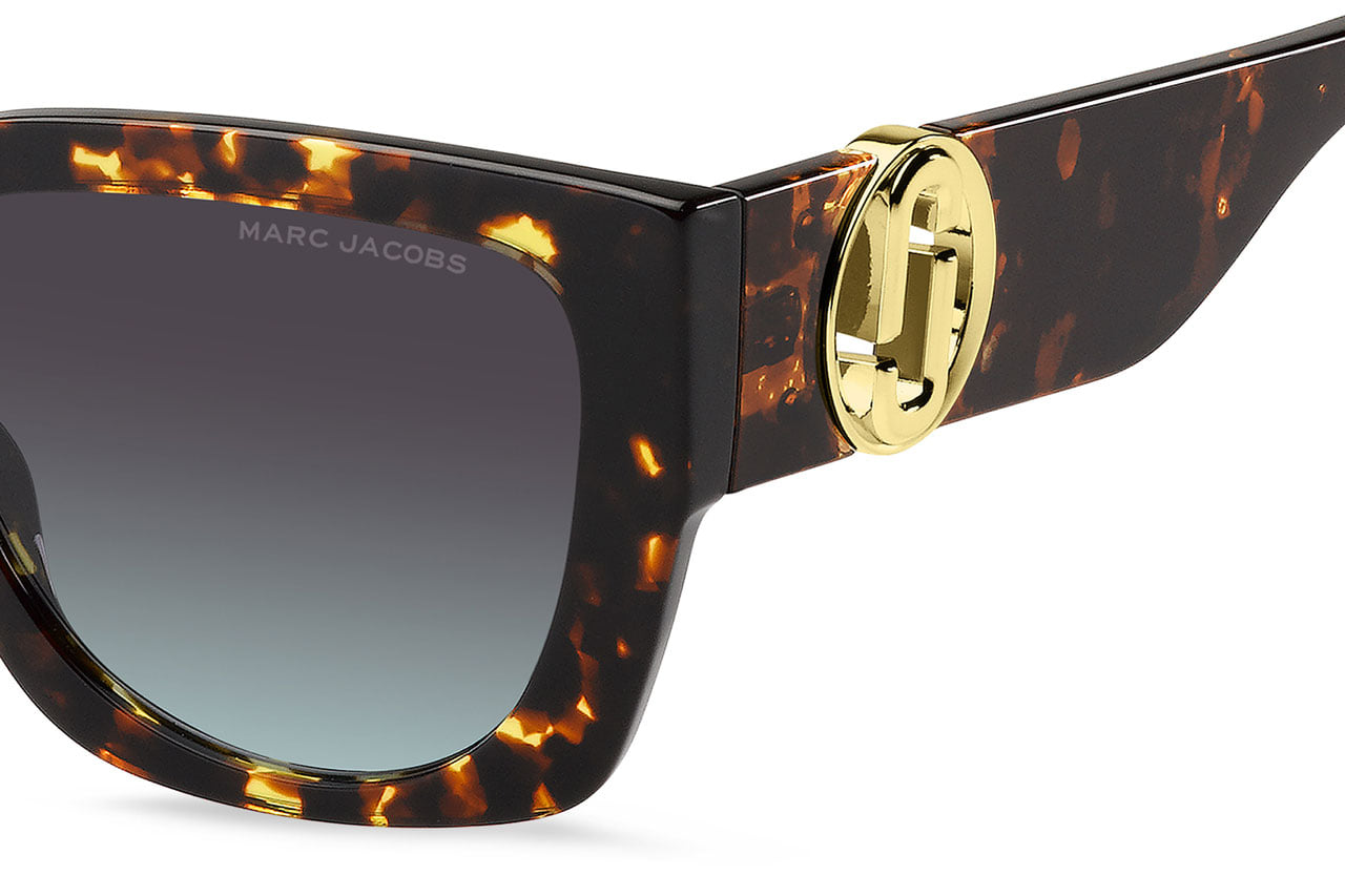 MARC JACOBS MARC 687/S 08698 Sunglass — Havana frame — view 3
