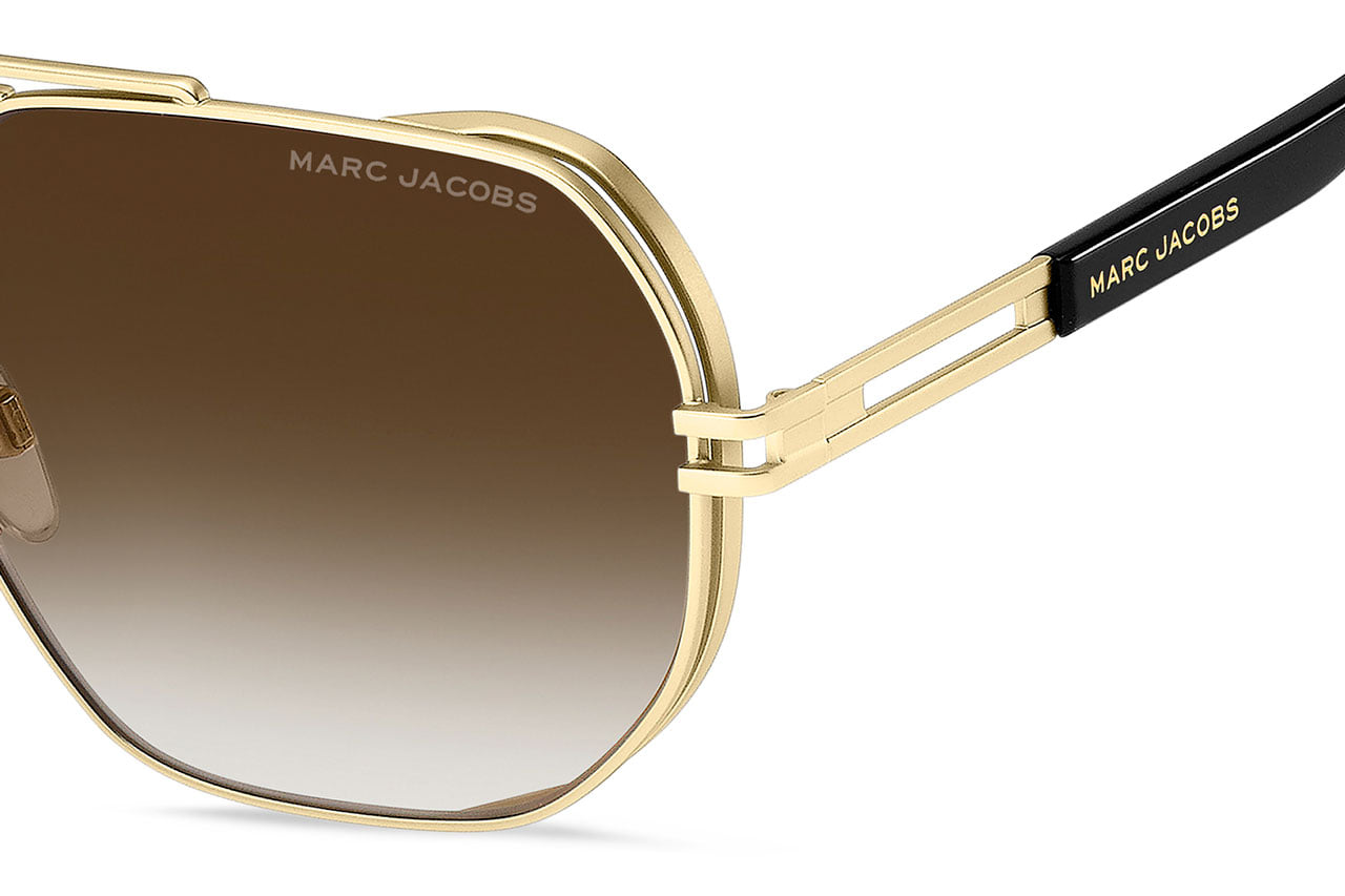 MARC JACOBS MARC 784/S ONZHA Sunglass — Matt Gold frame — view 3