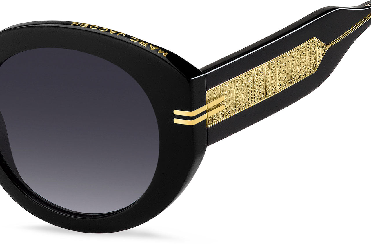 MARC JACOBS MJ 1110/S 7C590 Sunglass — Black frame — view 3