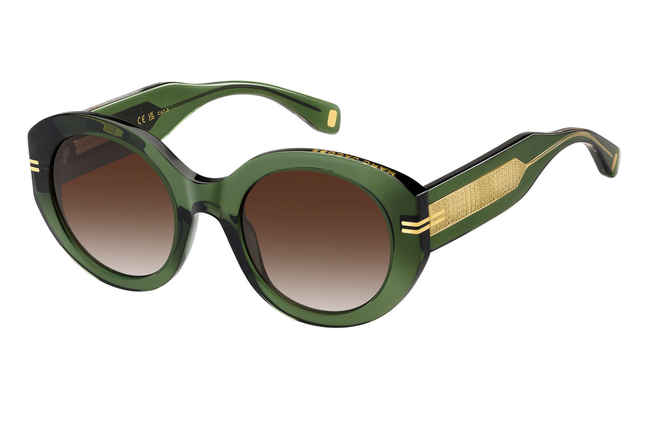 MARC JACOBS MJ 1110/S IEDHA Sunglass — Transparent Green frame — view 1