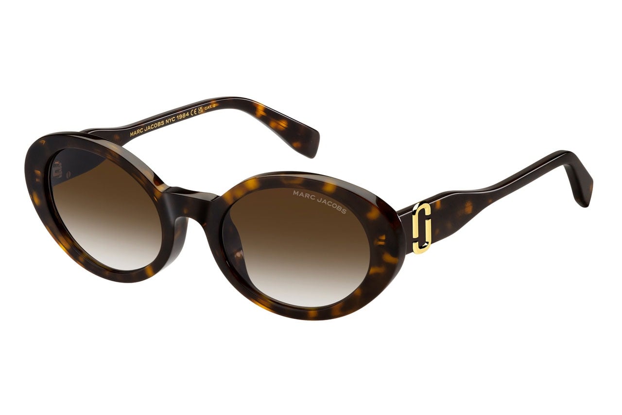 MARC JACOBS MARC 792/F/S 086HA Sunglass — Havana frame — view 1