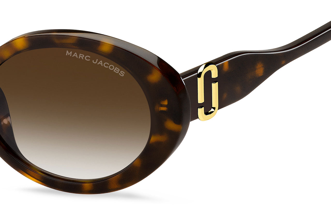 MARC JACOBS MARC 792/F/S 086HA Sunglass — Havana frame — view 3