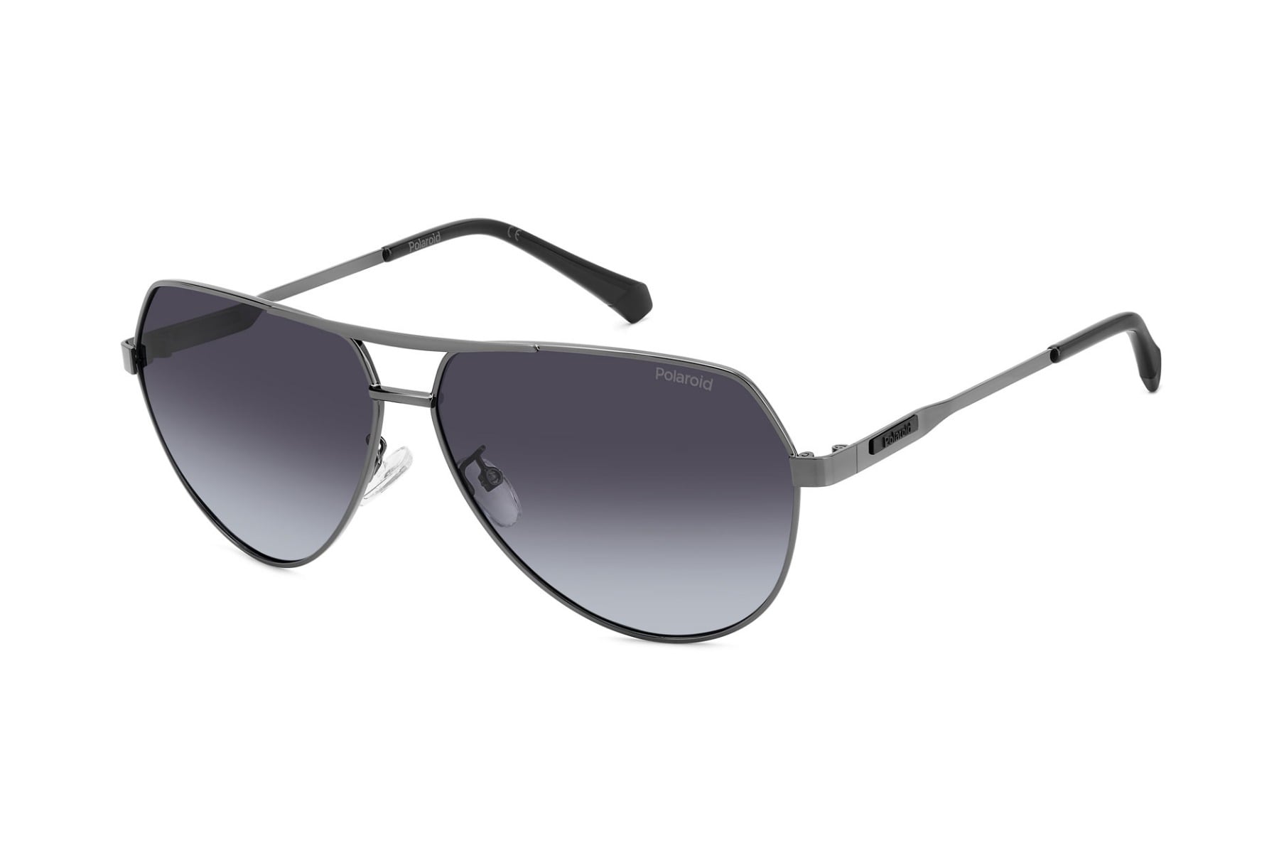 POLAROID PLD 2145/G/S/X KJIWJ Sunglass — Gun Metal frame — view 1