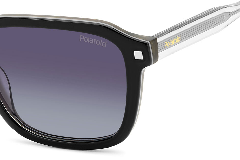POLAROID PLD 4156/S/X OWMWJ Sunglass — Black frame — view 3