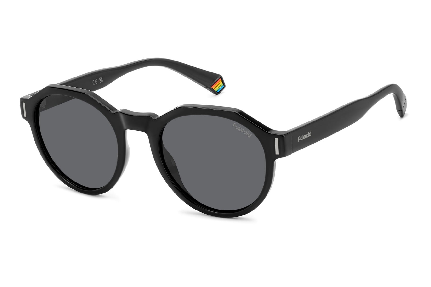 POLAROID PLD 6207/S 807M9 Sunglass — Black frame — view 1