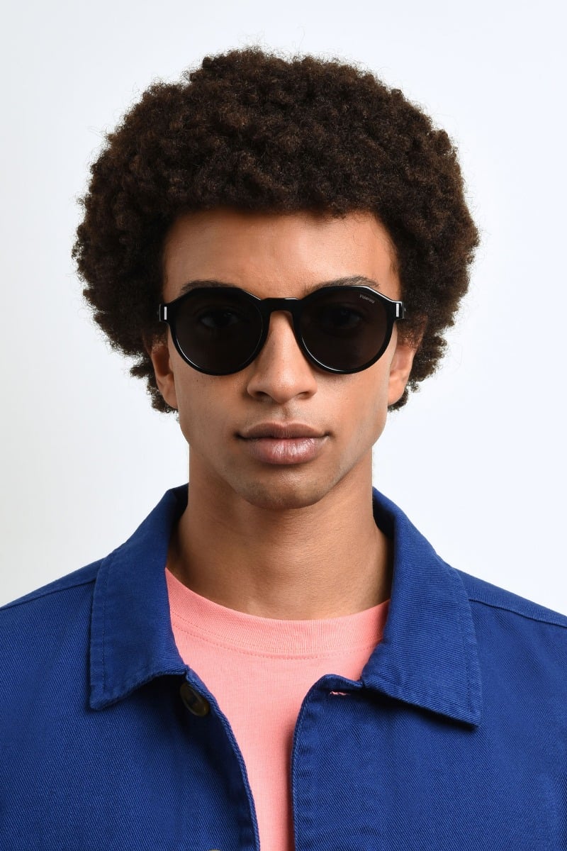 POLAROID PLD 6207/S 807M9 Sunglass — Black frame — view 3
