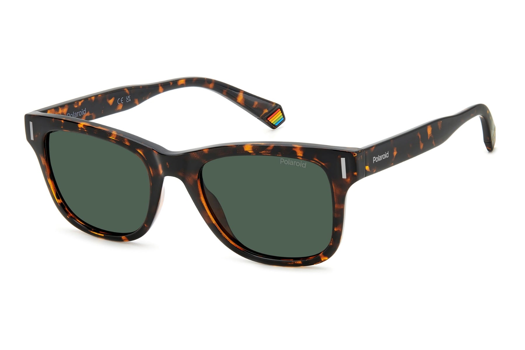 POLAROID PLD 6206/S 086UC Sunglass — Havana frame — view 1