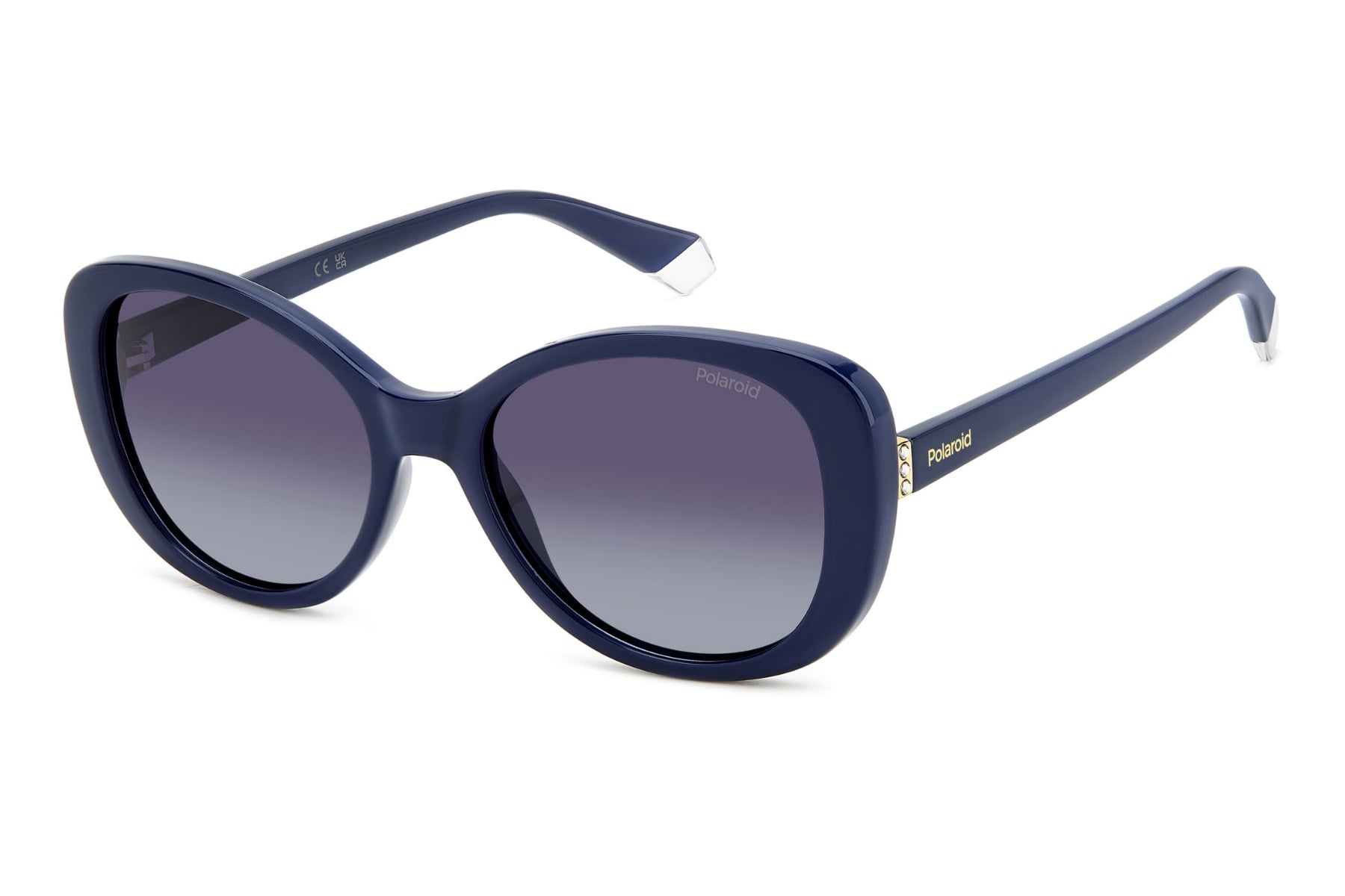 POLAROID PLD 4154/S/X PJPWJ Sunglass — Blue frame — view 1