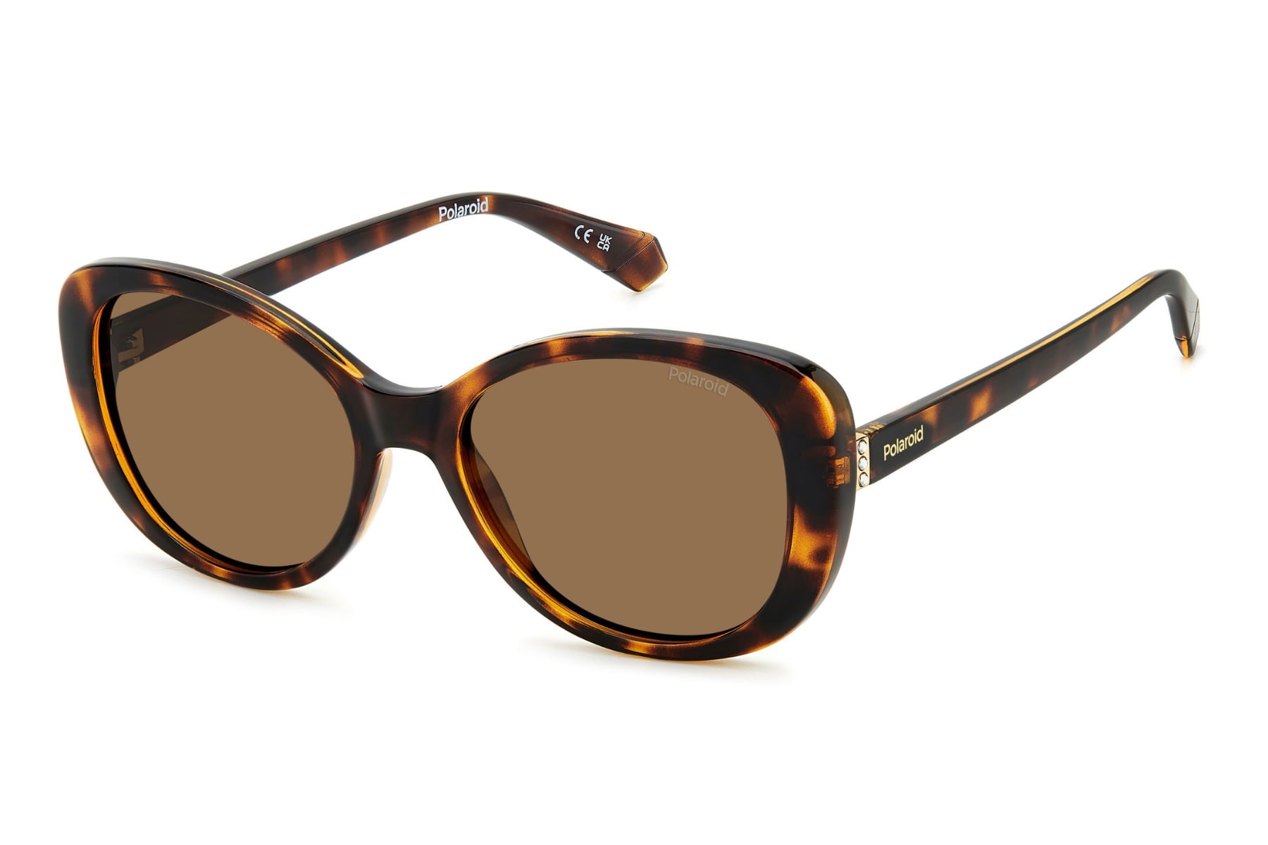 POLAROID PLD 4154/S/X 086SP Sunglass — Havana frame — view 1