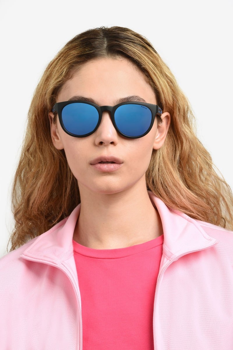 POLAROID PLD 2150/S OY45X Sunglass — Black frame — view 4