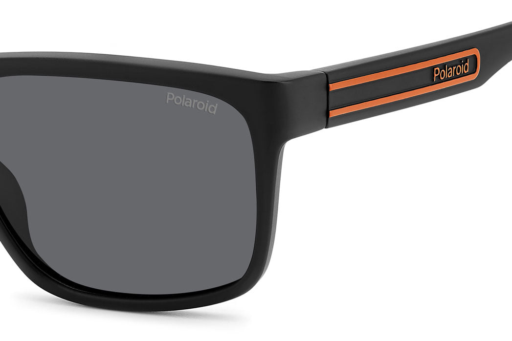 POLAROID PLD 2149/S 8LZM9 Sunglass — Matt Black frame — view 3