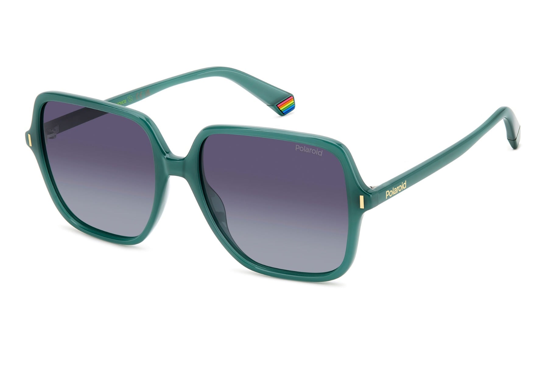 POLAROID PLD 6219/S IEDWJ Sunglass — Green frame — view 1