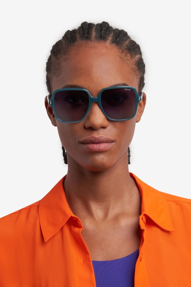 POLAROID PLD 6219/S IEDWJ Sunglass — Green frame — view 4