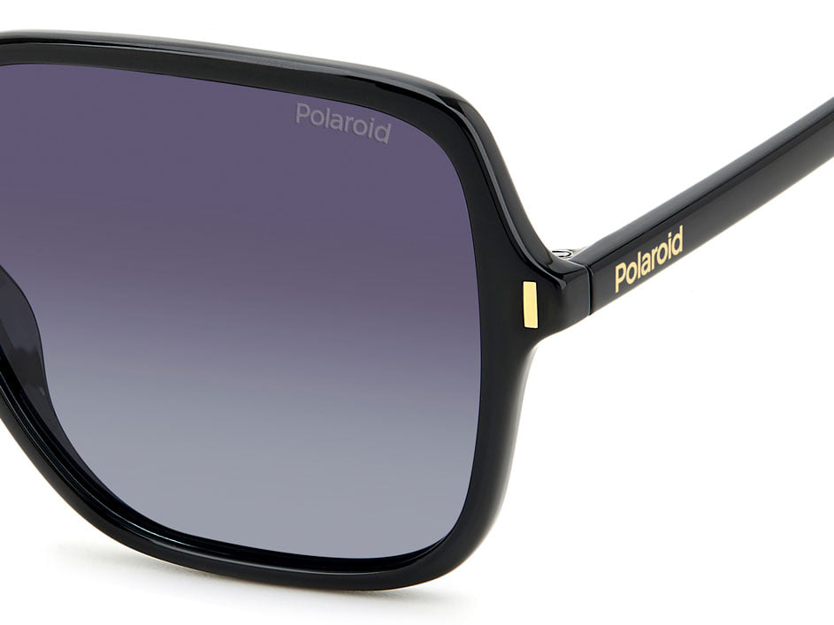 POLAROID PLD 6219/S 807WJ Sunglass — Black frame — view 3