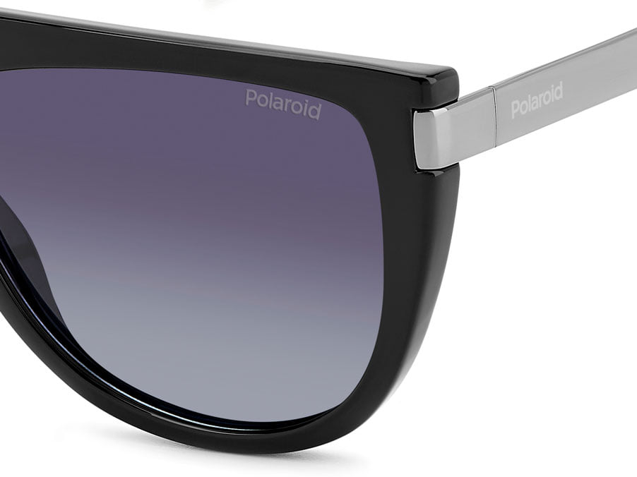 POLAROID PLD 6221/S/X 807WJ Sunglass — Black frame — view 3