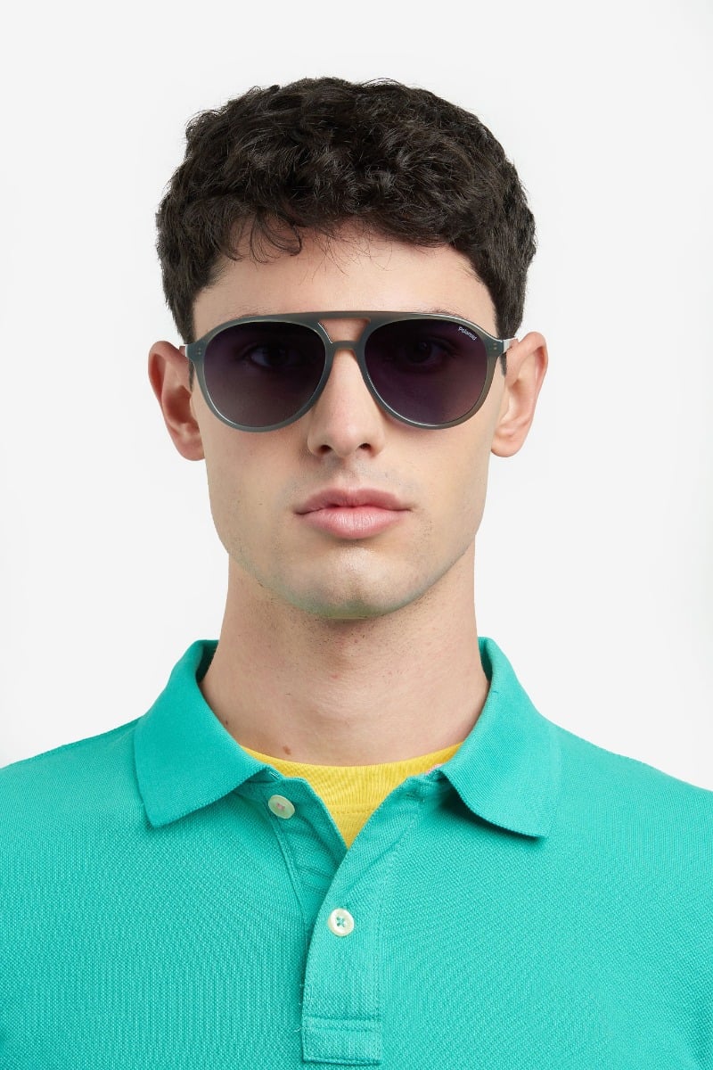 POLAROID PLD 4162/S IEDWJ Sunglass — Green frame — view 4