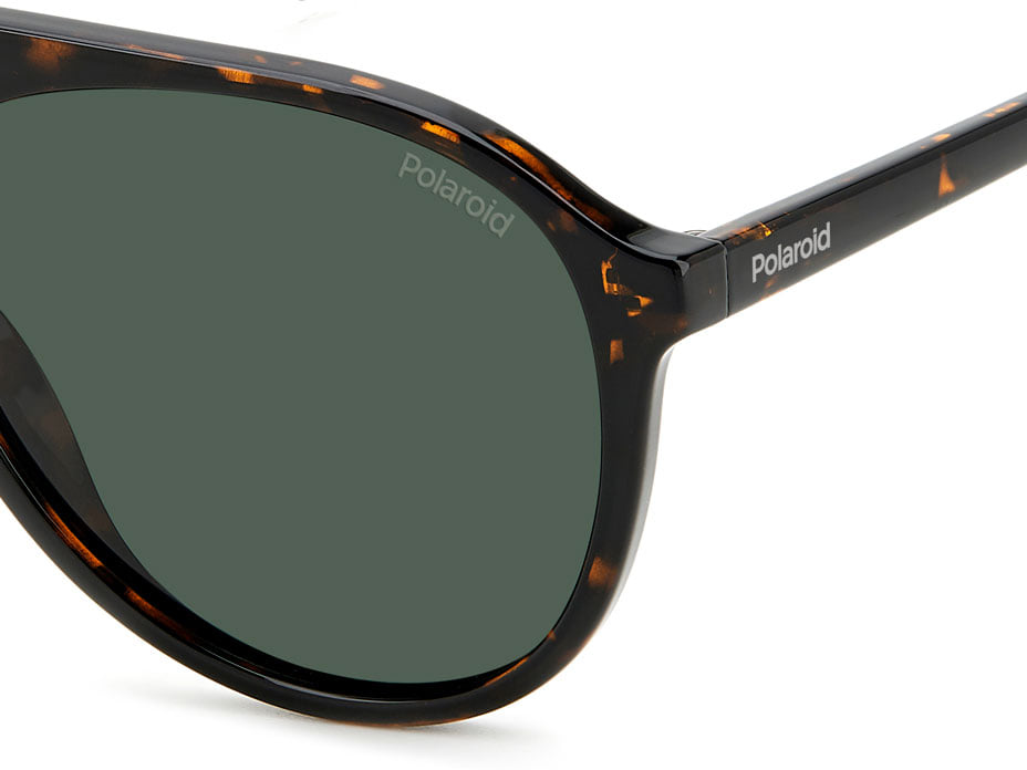 POLAROID PLD 4162/S 086UC Sunglass — Havana frame — view 3