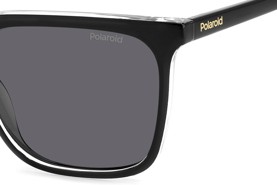 POLAROID PLD 4163/S 7C5M9 Sunglass — Black frame — view 3