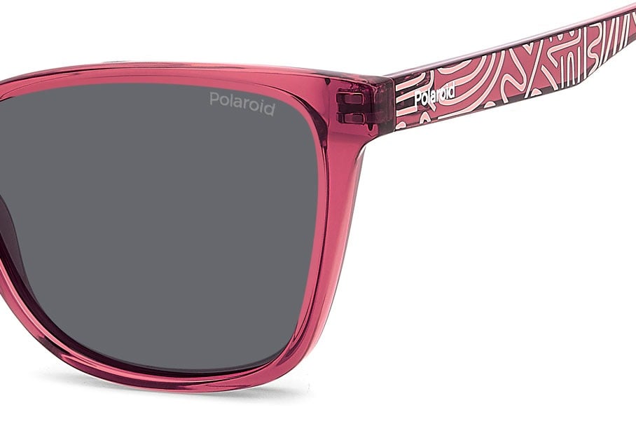 POLAROID PLD 8062/S 8CQM9 Sunglass — Cherry frame — view 3
