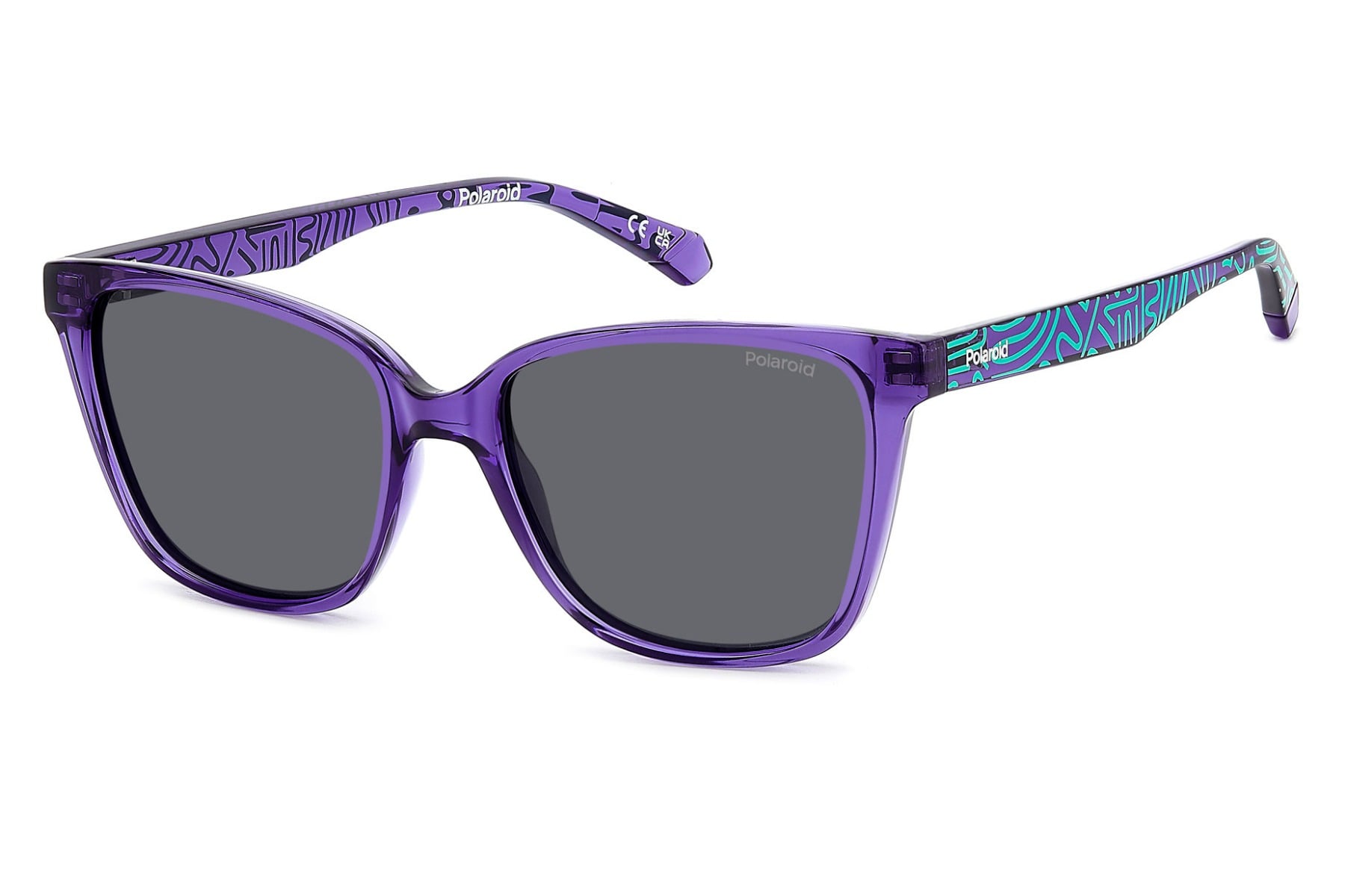 POLAROID PLD 8062/S B3VM9 Sunglass — Violet frame — view 1
