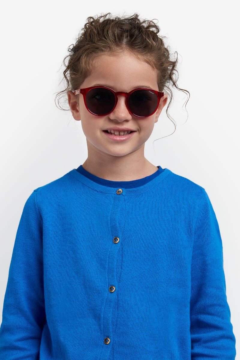 POLAROID PLD 8061/S AHYM9 Sunglass — Red frame — view 4