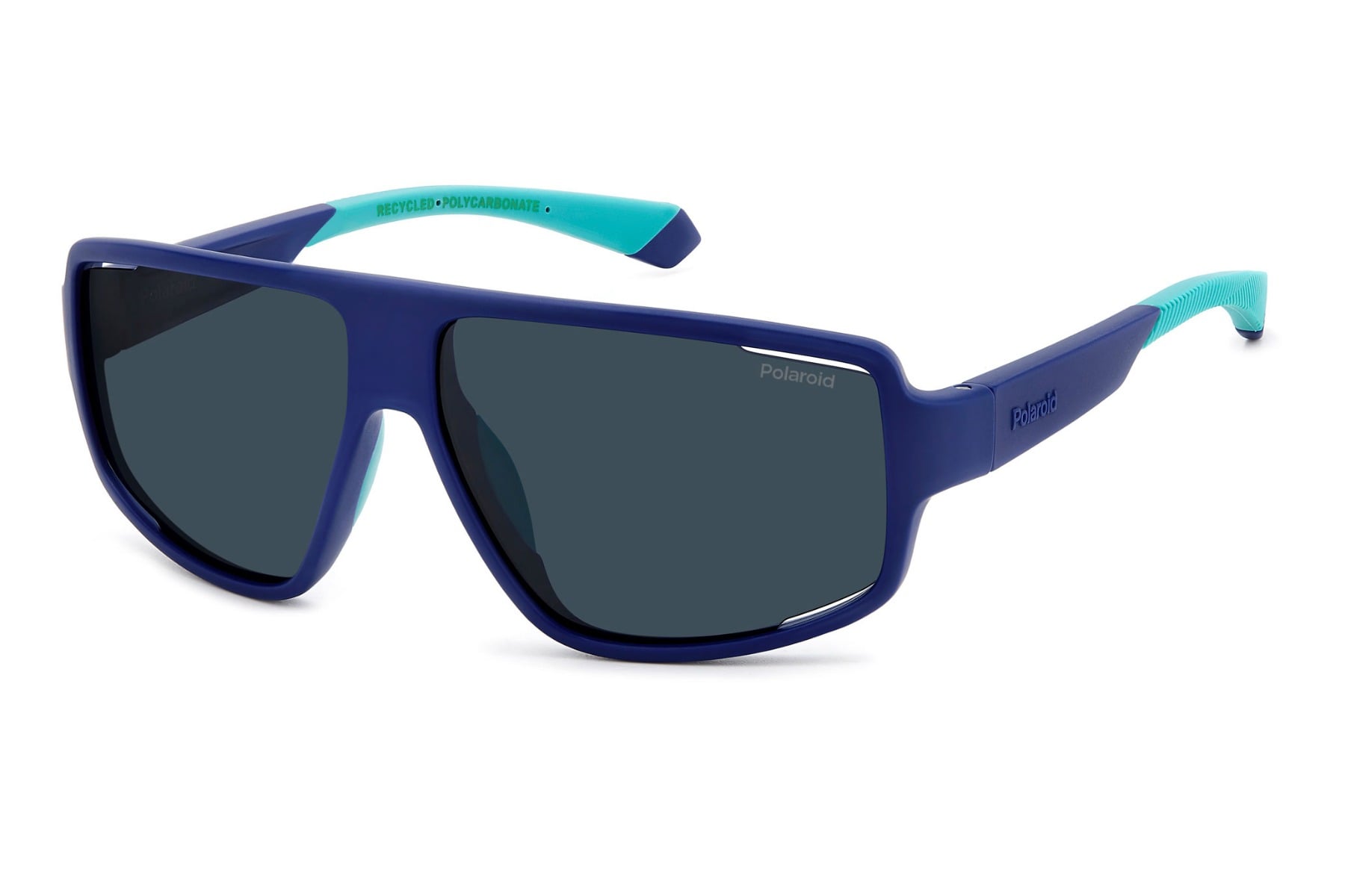 POLAROID PLD 7054/S FLLO3 Sunglass — Matt Blue frame — view 1