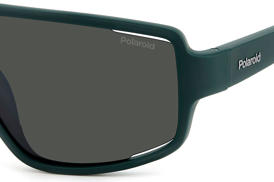 POLAROID PLD 7054/S DLDM9 Sunglass — Matt Green frame — view 3