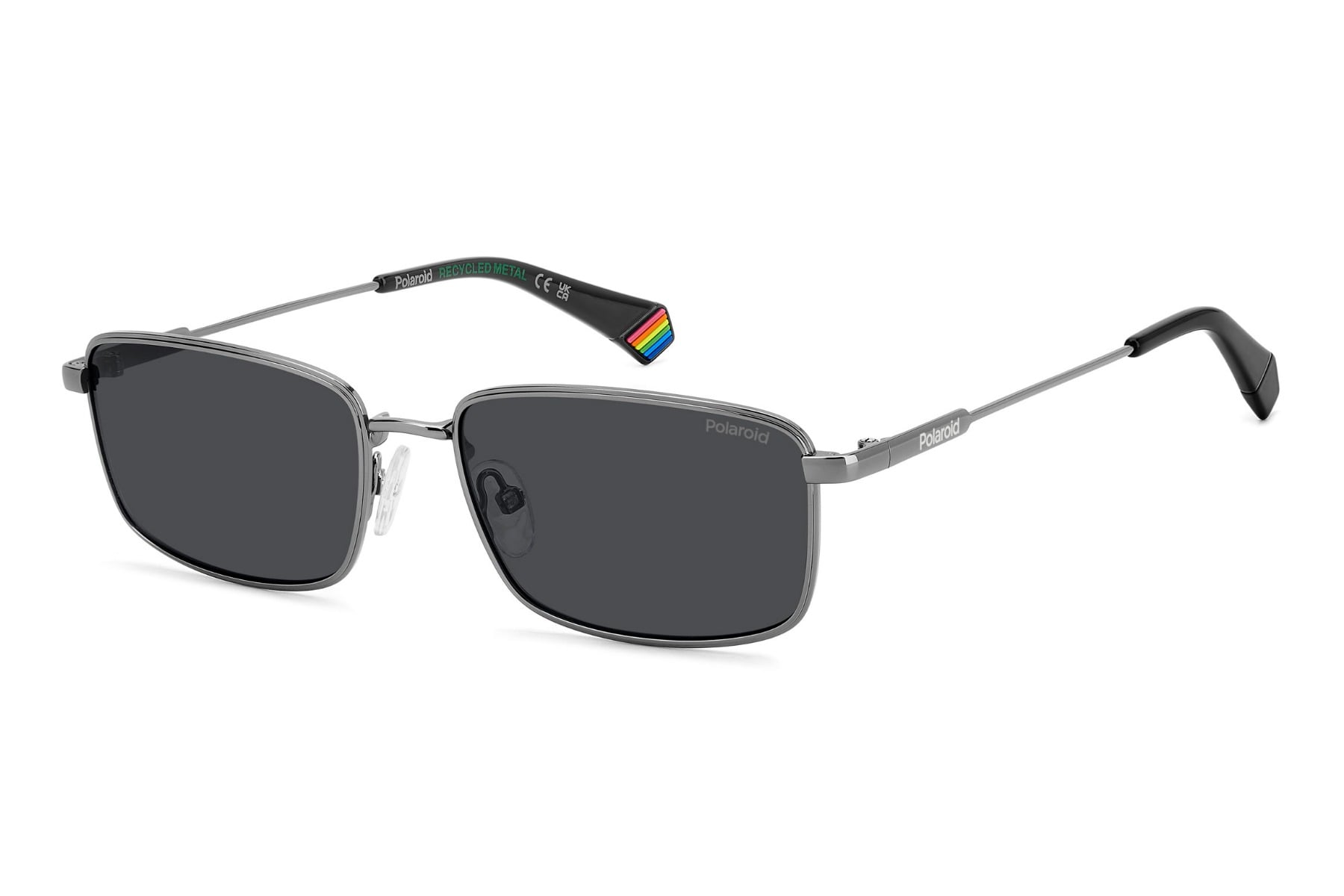 POLAROID PLD 6227/SX KJ1M9 Sunglass — Gun Metal frame — view 1
