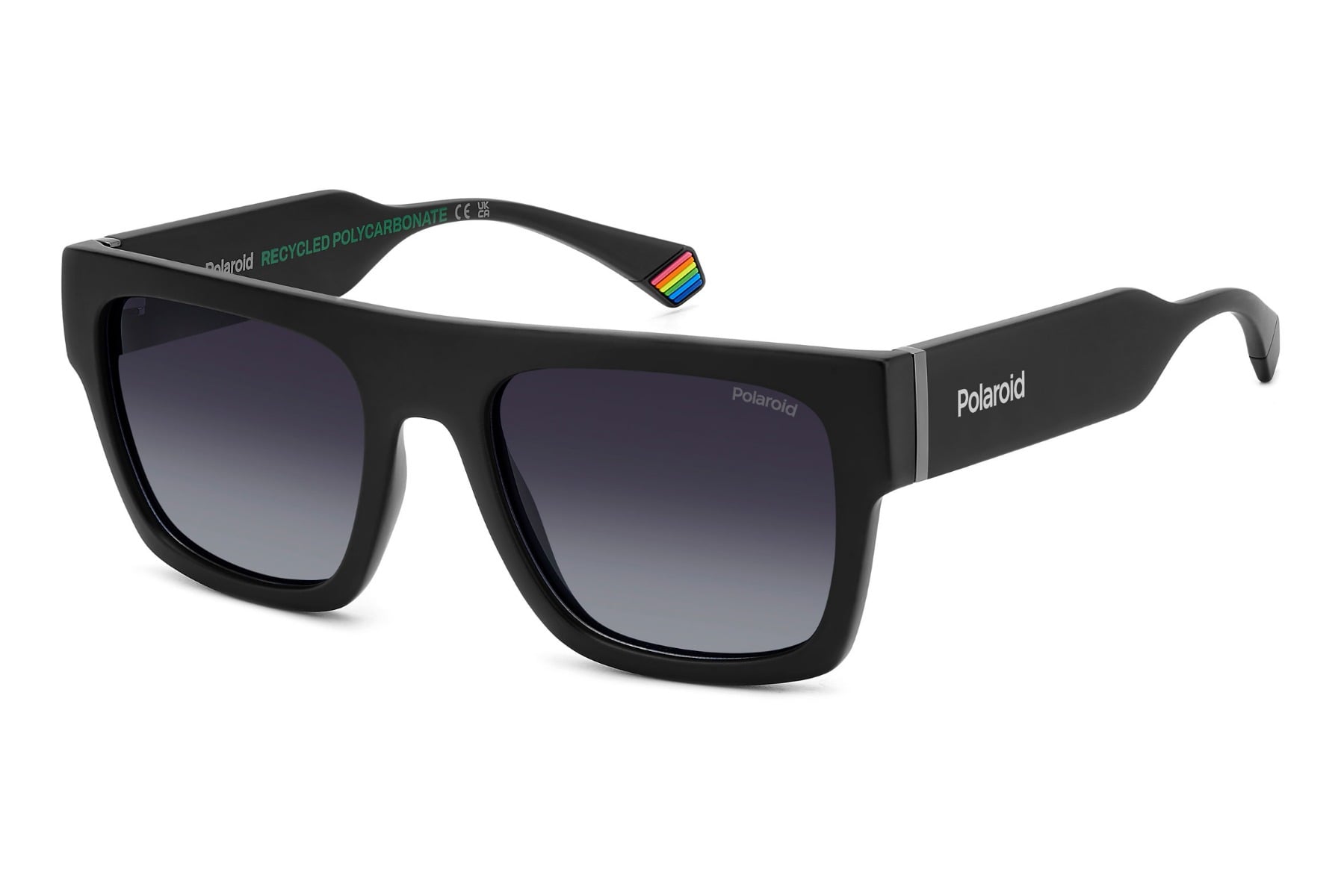 POLAROID PLD 6224/S/X 003WJ Sunglass — Matt Black frame — view 1