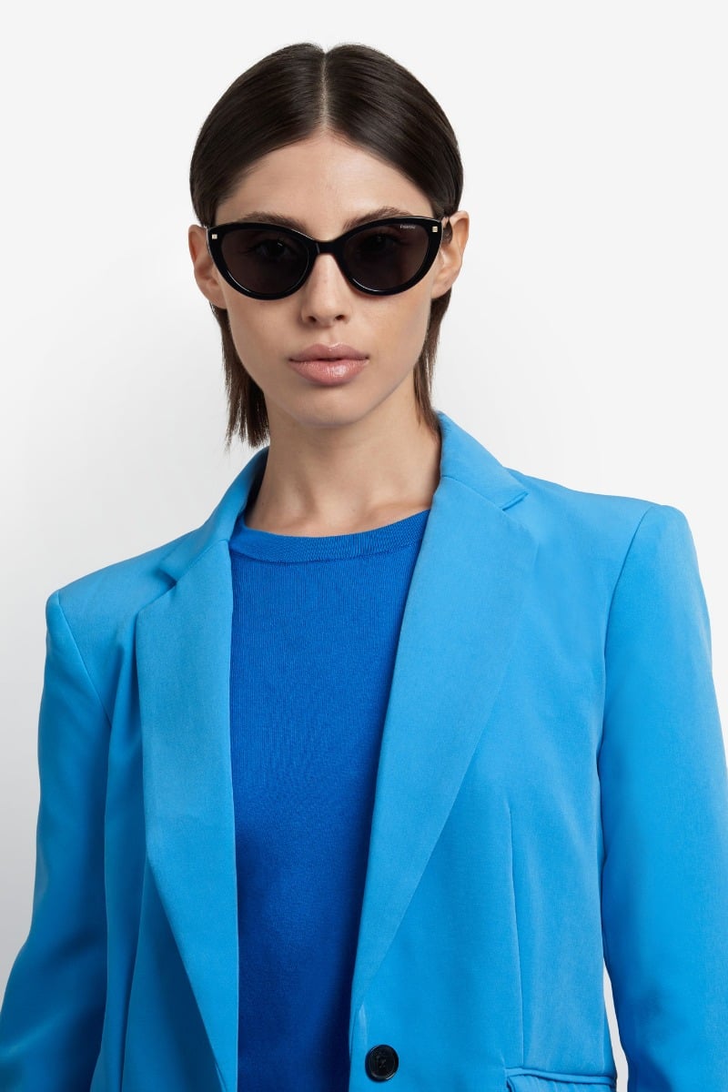 POLAROID PLD 4175/S/X 807M9 Sunglass — Black frame — view 4
