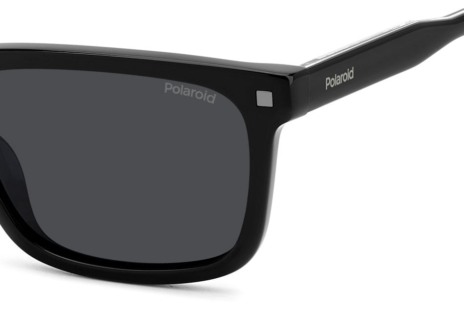POLAROID PLD 4174/S/X 807M9 Sunglass — Black frame — view 3