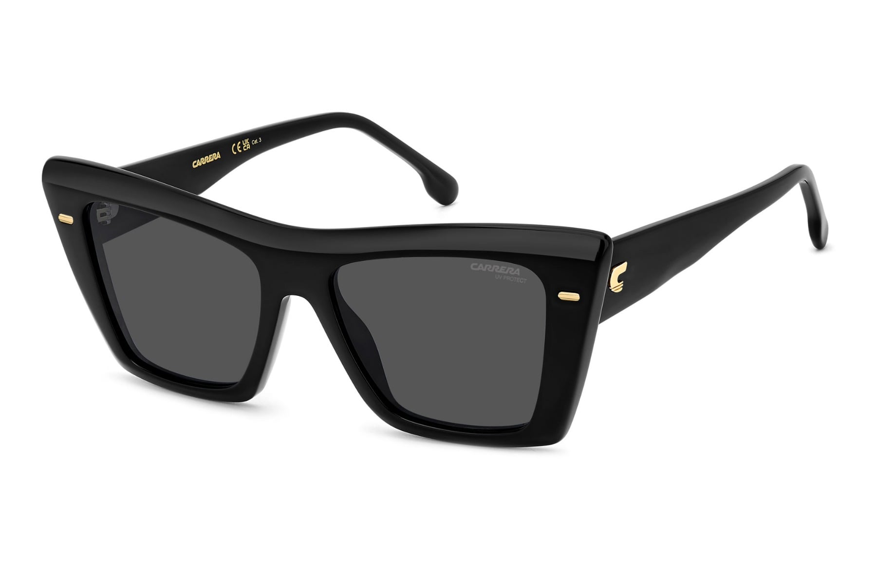 CARRERA CARRERA 3046/S 807IR Sunglass — Black frame — view 1