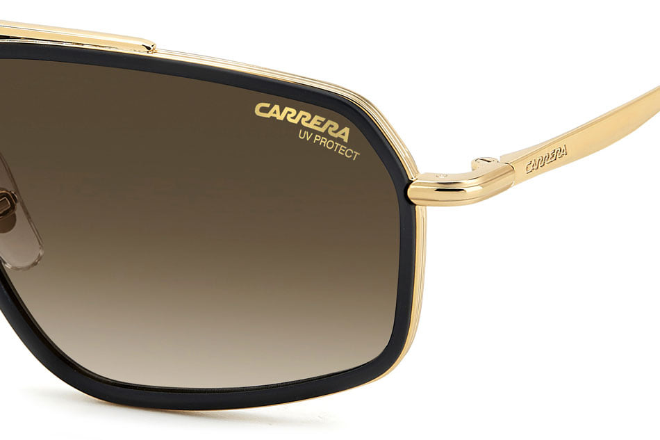 CARRERA CARRERA 338/S 00386 Sunglass — Matt Black frame — view 3