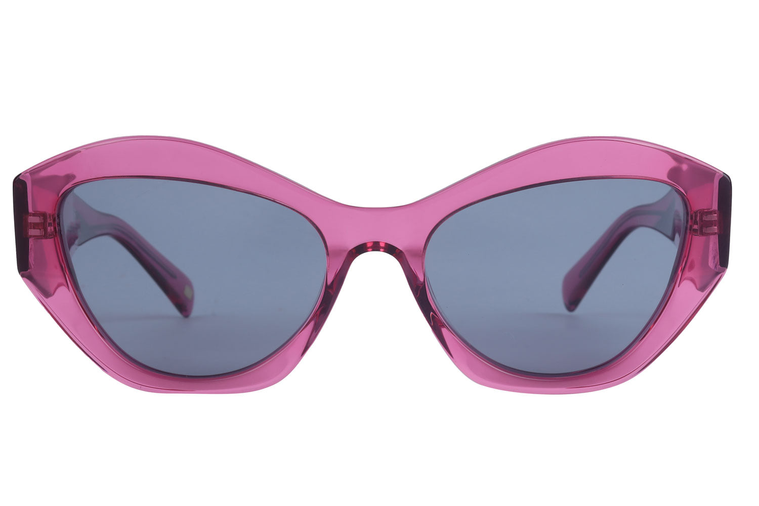 Lancebremmer AT8493 Sunglass Transparent Pink Female Full Sh — Transparent Pink frame