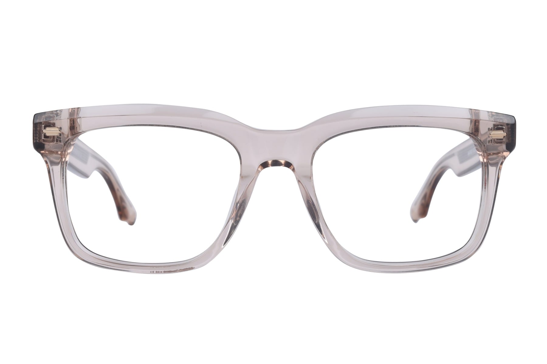 Lancebremmer BAF6001 Frame Transparent Brown Male Full Shell Frame — Transparent Brown frame — view 2