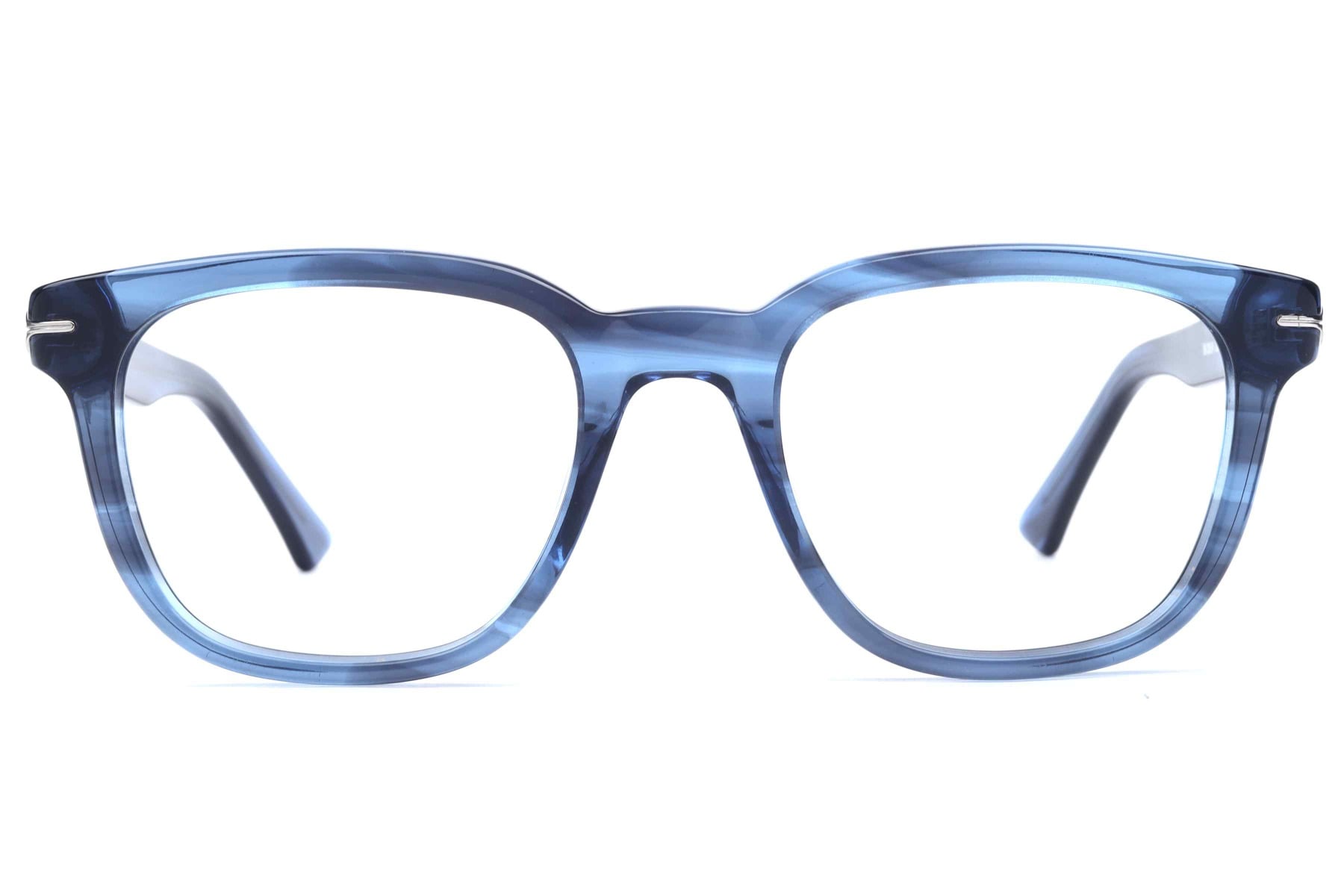 Lancebremmer M-2019 Frame Transparent Blue Male Full Shell Frame — Transparent Blue frame — view 1