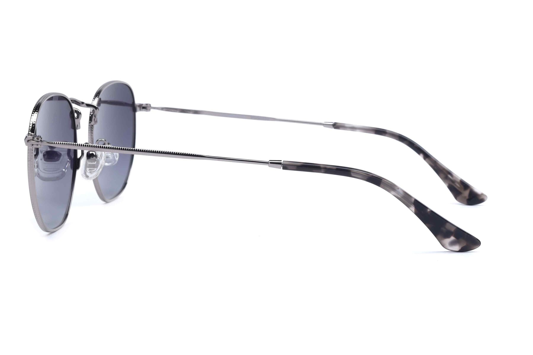 Lancebremmer GLT9108 Sunglass Gun Metal Unisex Full Metal Sunglass — Gun Metal frame — view 3