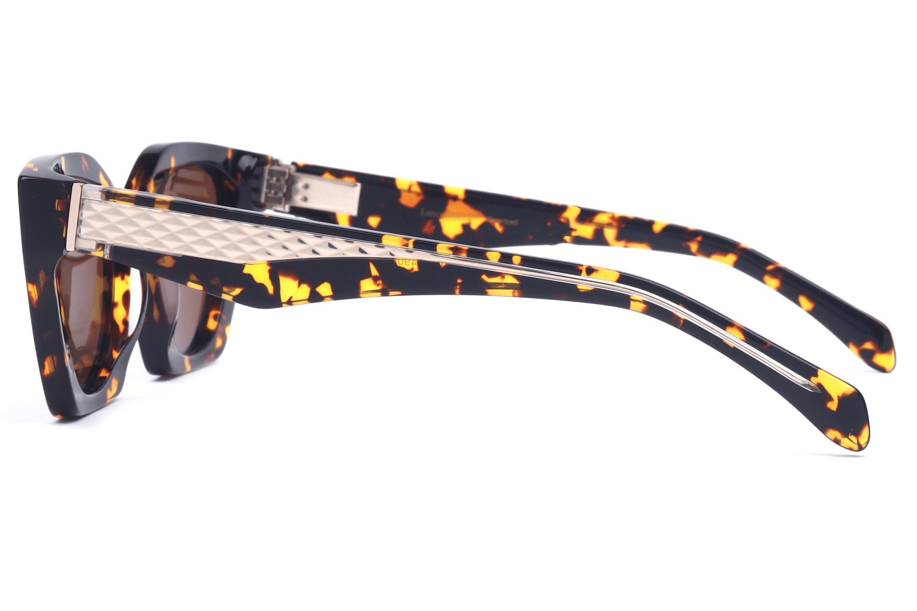 LANCEBREMMER RTA-4908 C2 Sunglass — Havana frame — view 2