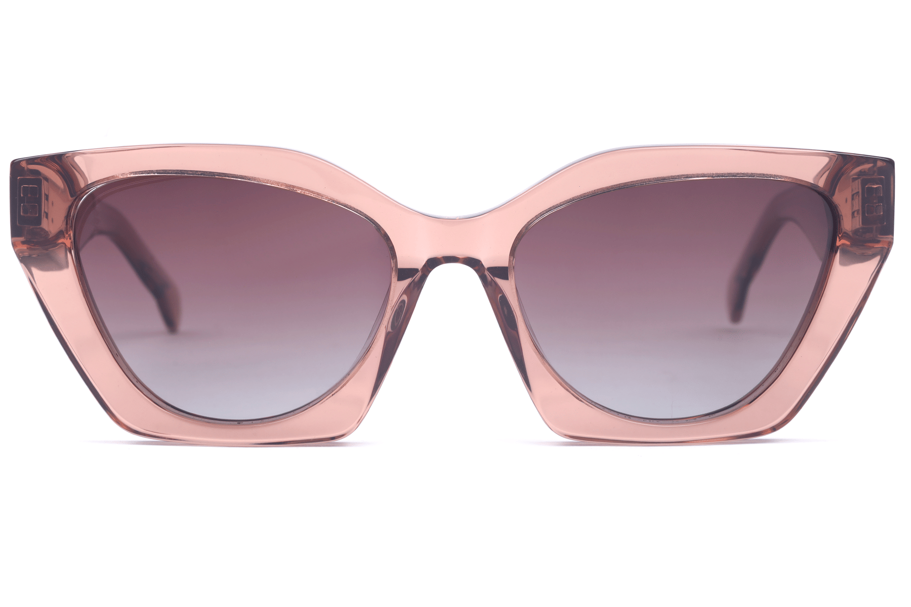 LANCEBREMMER RTA-4908 C4 Sunglass — Transparent Pink frame — view 2