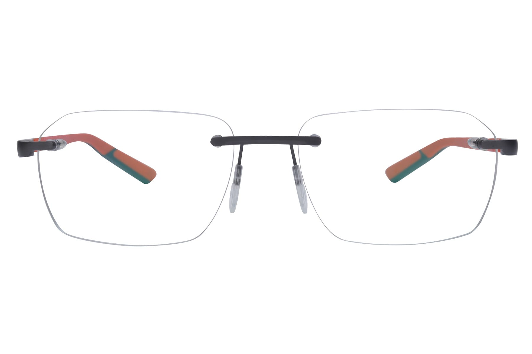 Mclaren MS-85O09 Frame Grey Male RimLess Rubber — Grey frame