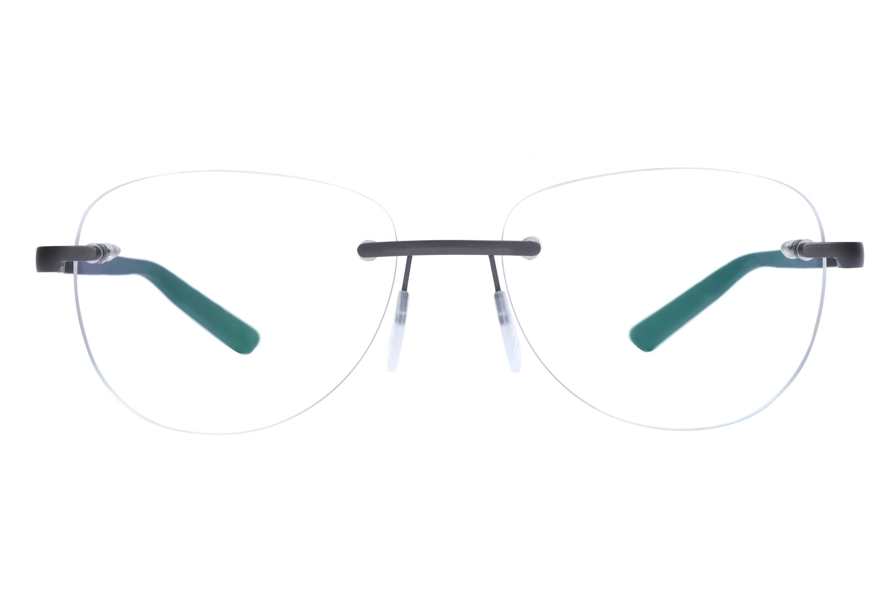 Mclaren MS-85O07 Frame Grey Male RimLess Rubber — Grey frame