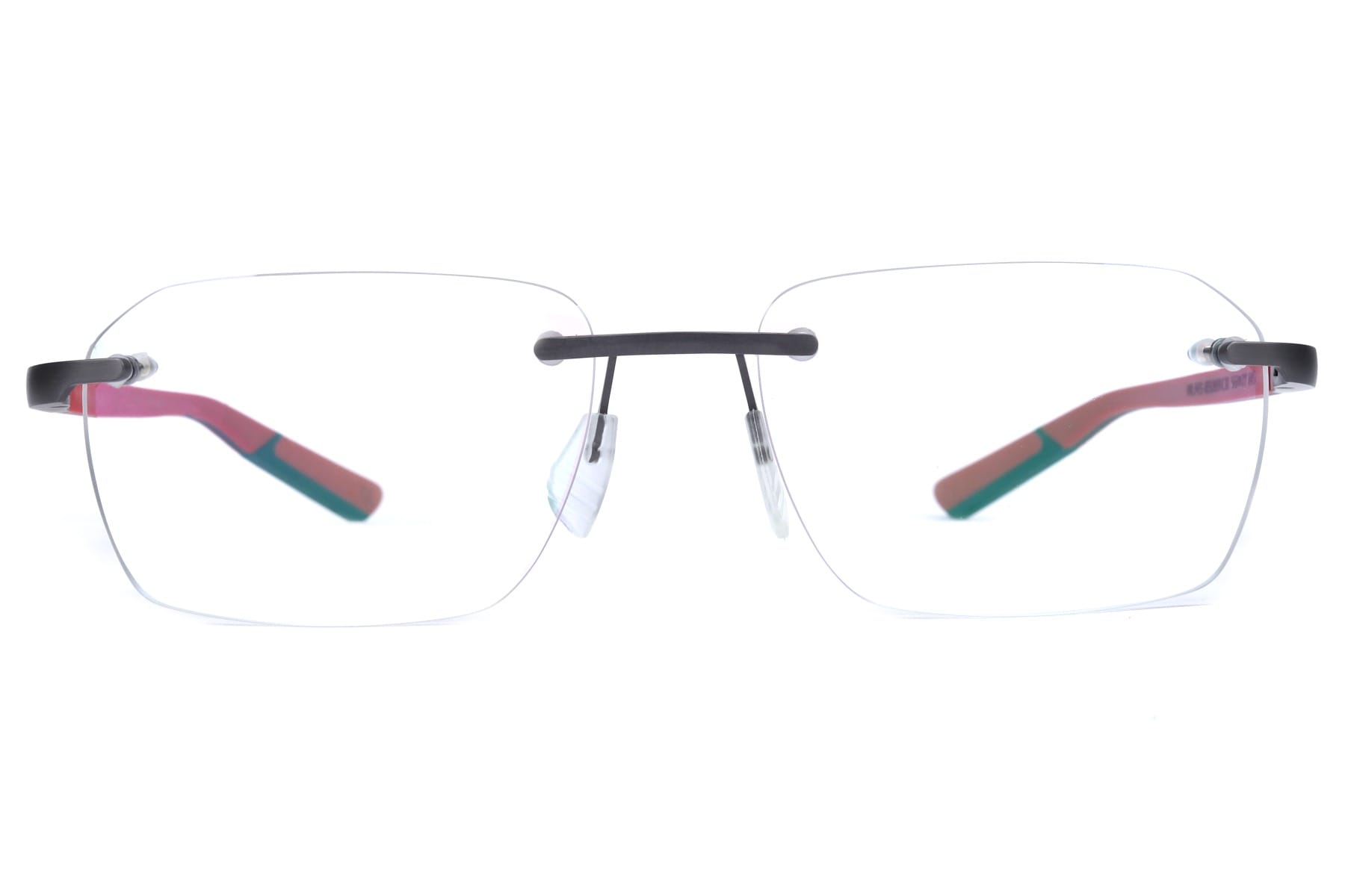 Mclaren MS-85O09 Frame Grey Male RimLess Rubber — Grey frame