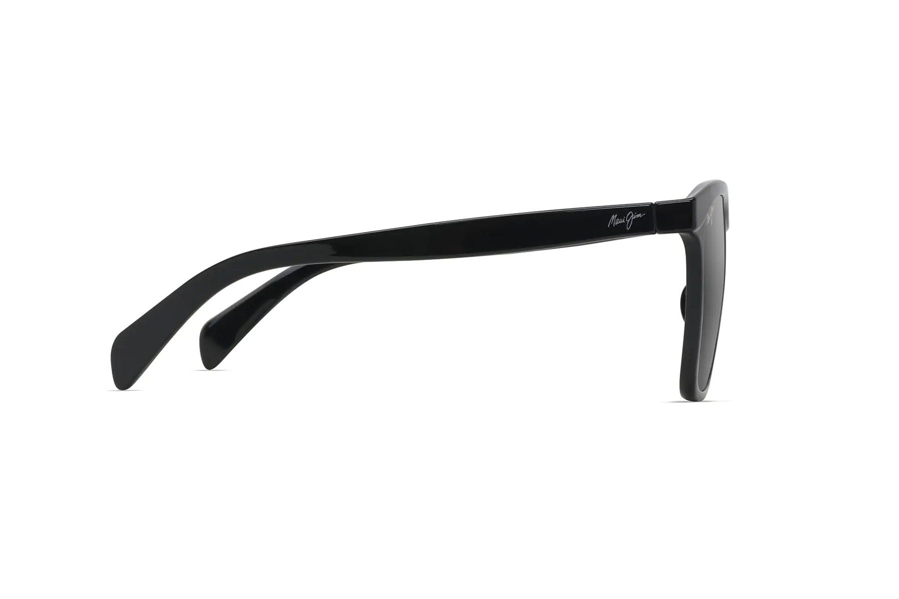 MAUI JIM MJ 601 02 Sunglass — Black frame — view 3