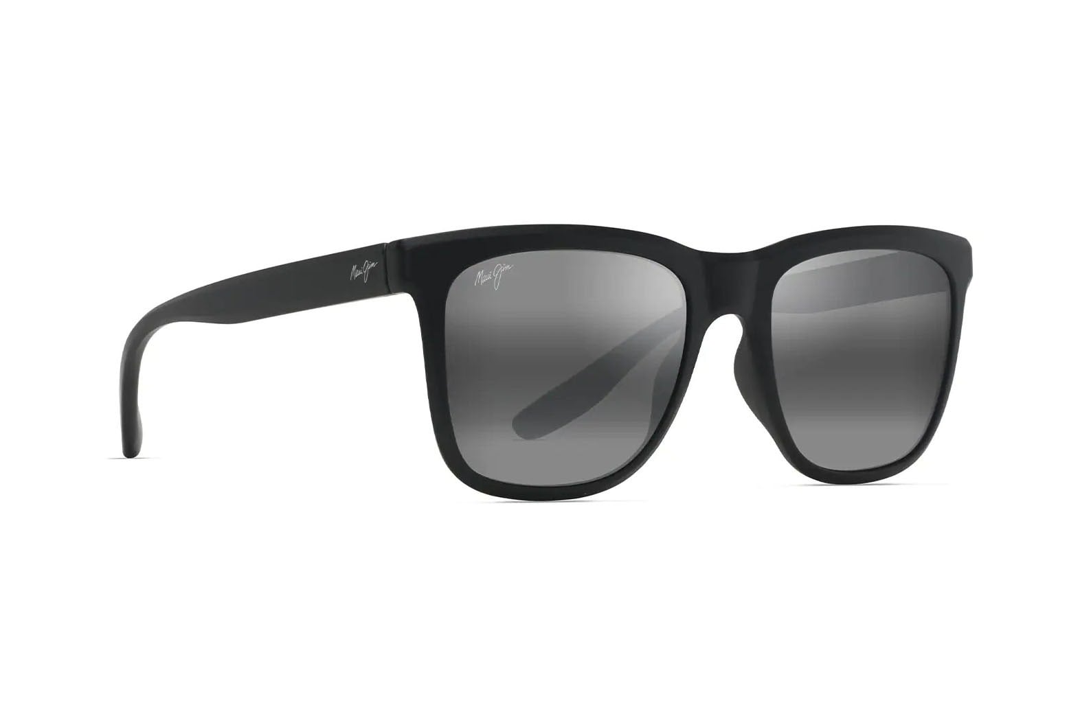 MAUI JIM MJ 602 02 Sunglass — Matt Black frame — view 1