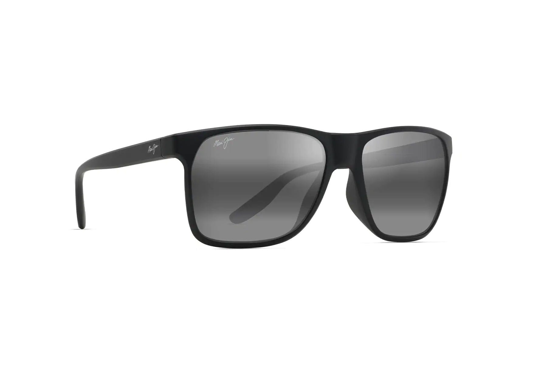 MAUI JIM MJ 603 02 Sunglass — Matt Black frame — view 2